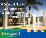 Disney World & Universal Vacations at Bluegreen Resorts